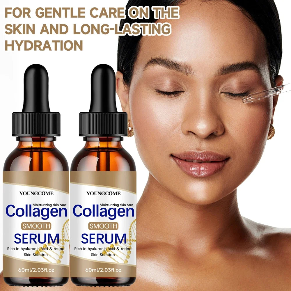 Hyaluronic Acid Retinol Collagen Serum Hydrating Face Care All Skin