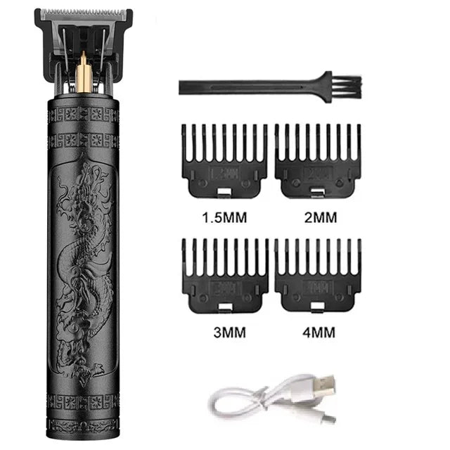 XMSJ T9 Rechargeable Men's Hair Clipper & Trimmer | Vintage