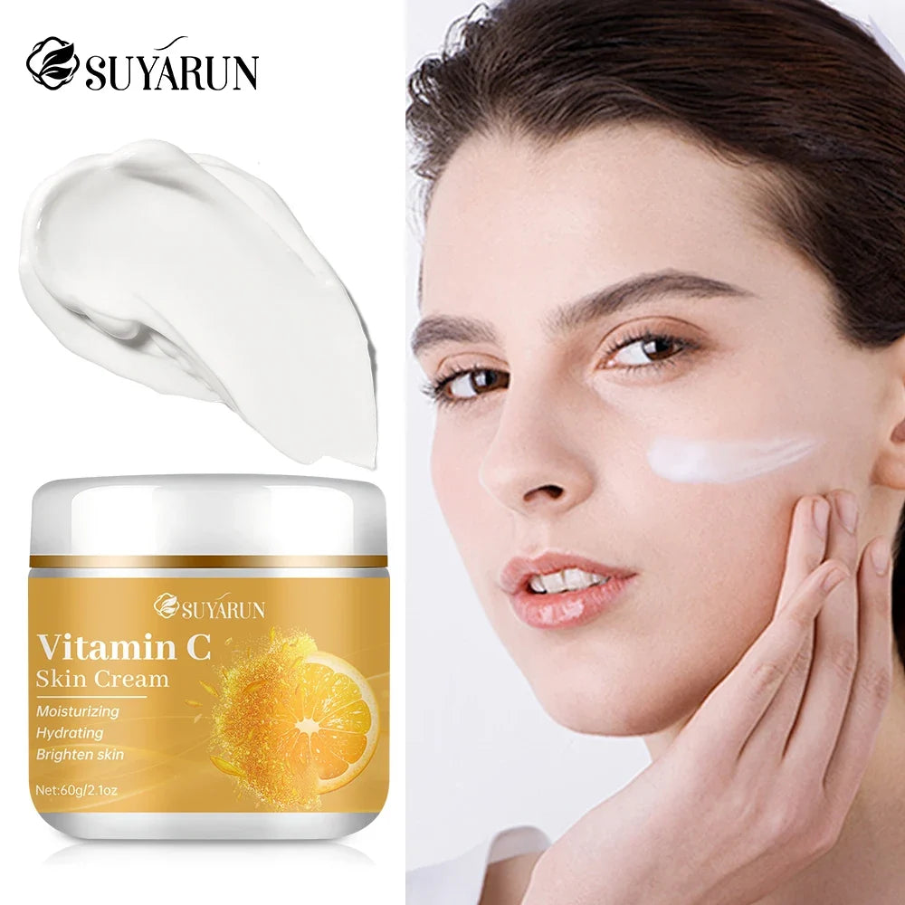 SUYARUN Vitamin C Face Cream – Brightening & Moisturizing