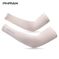 PHMAX UV Cycling Arm Sleeves – Ice Silk, Breathable Sport Cover