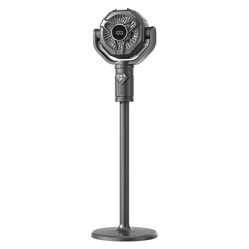 F10 Rechargeable Floor Fan – 10 Speeds, Remote & 3 Heights