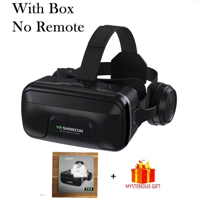 Shinecon VR Headset 3D Glasses for iOS & Android Phones