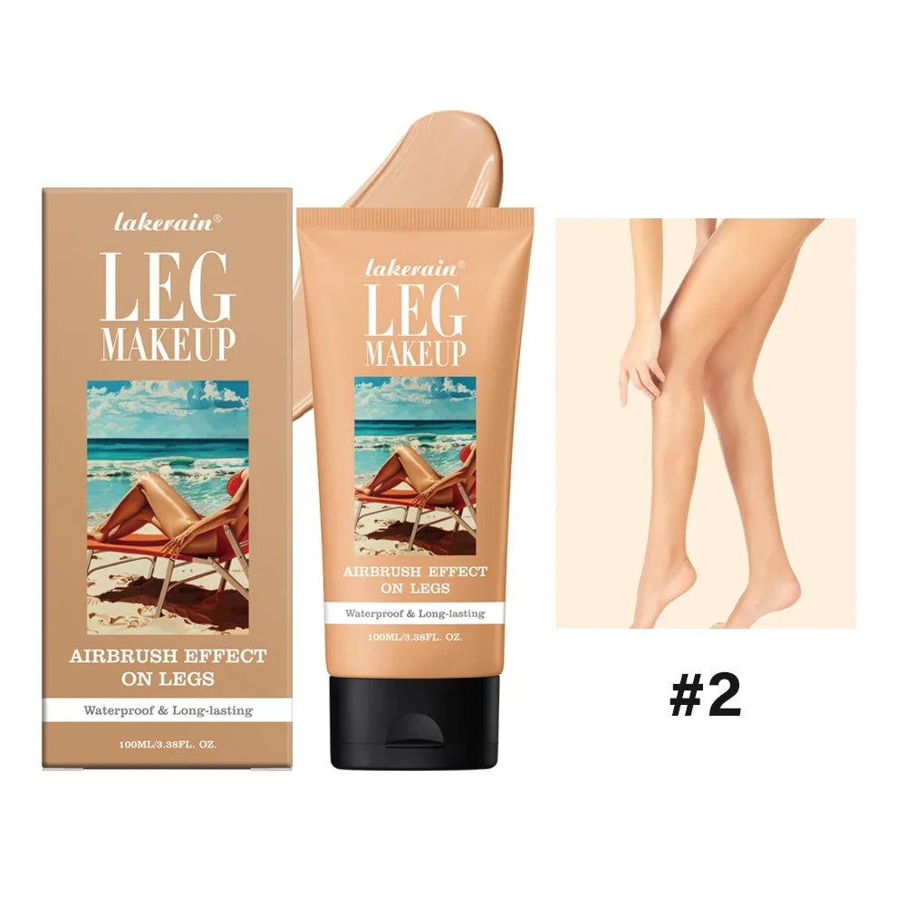 Leg Makeup Foundation Lotion – Water Resistant, Transfer Proof