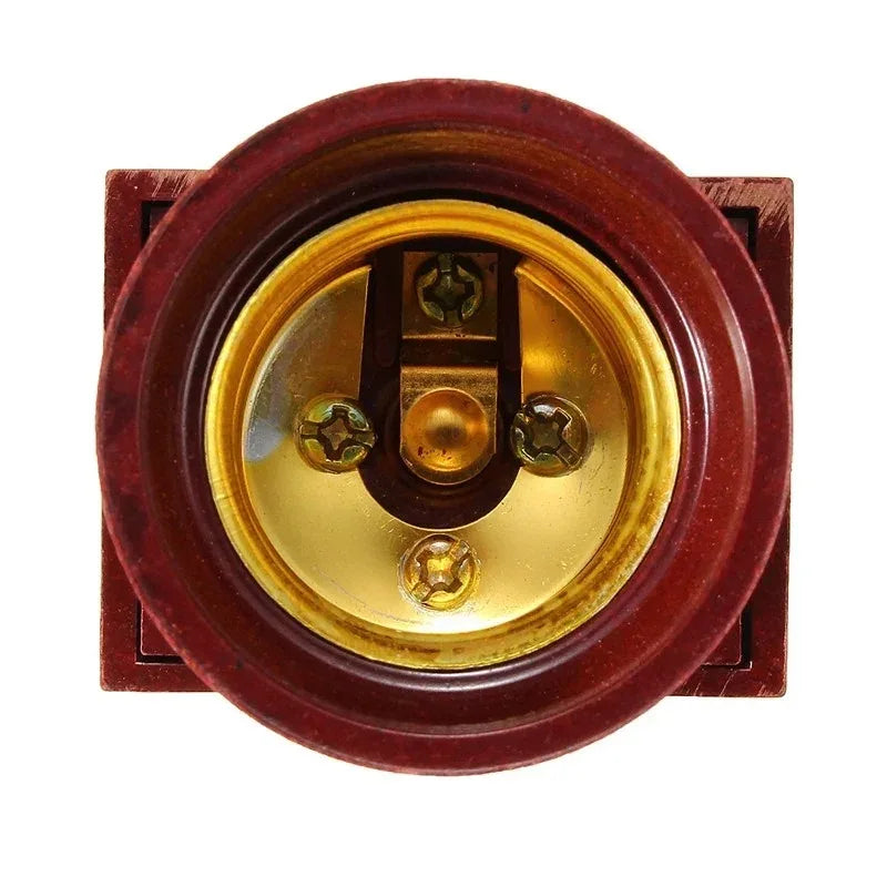 E27 Bulb Holder with Switch – 110V–240V LED Lamp Socket Adapter
