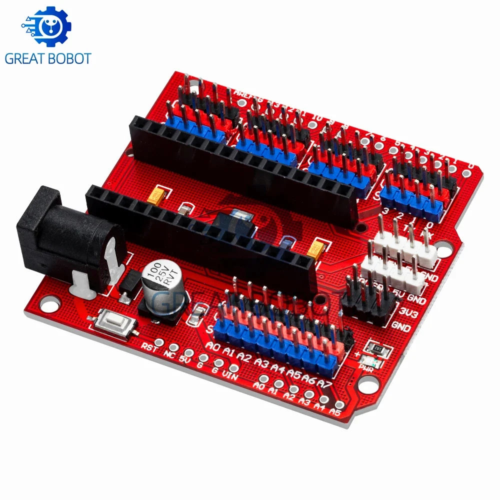 Sensor Shield Module for Arduino UNO R3 & Nano V3 | I2C PWM