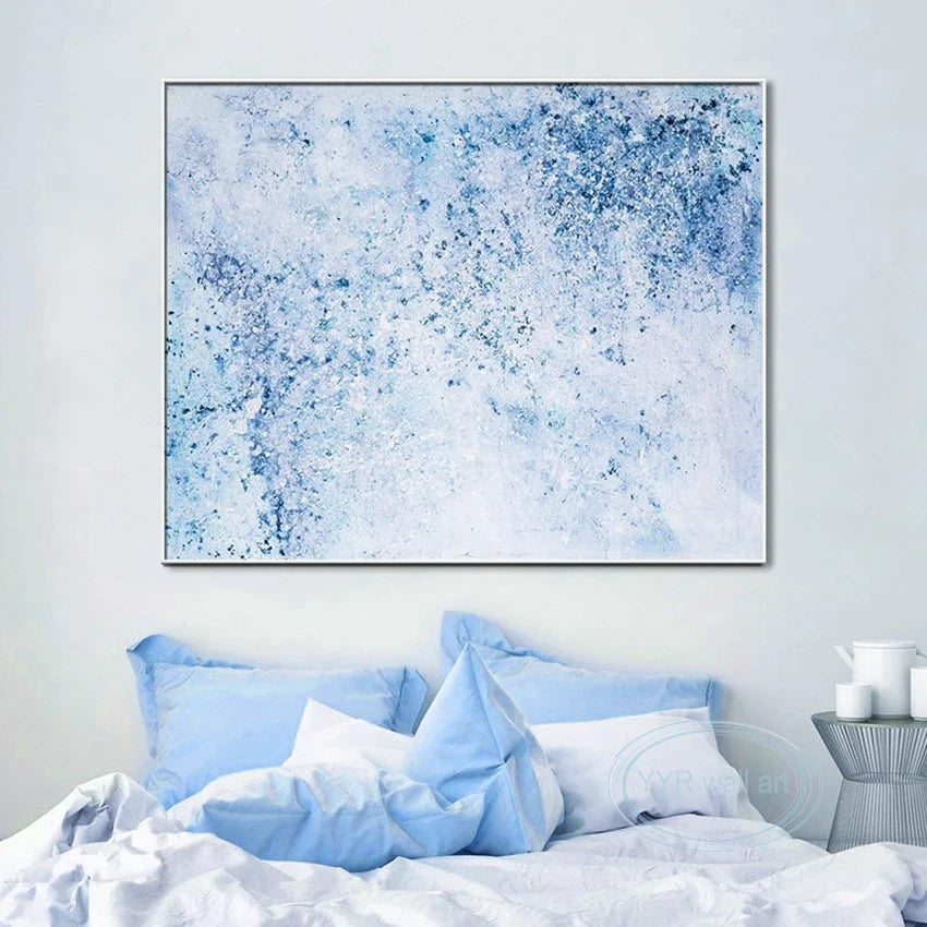 Hand-Painted Abstract Oil Painting Canvas Wall Art | Modern Décor