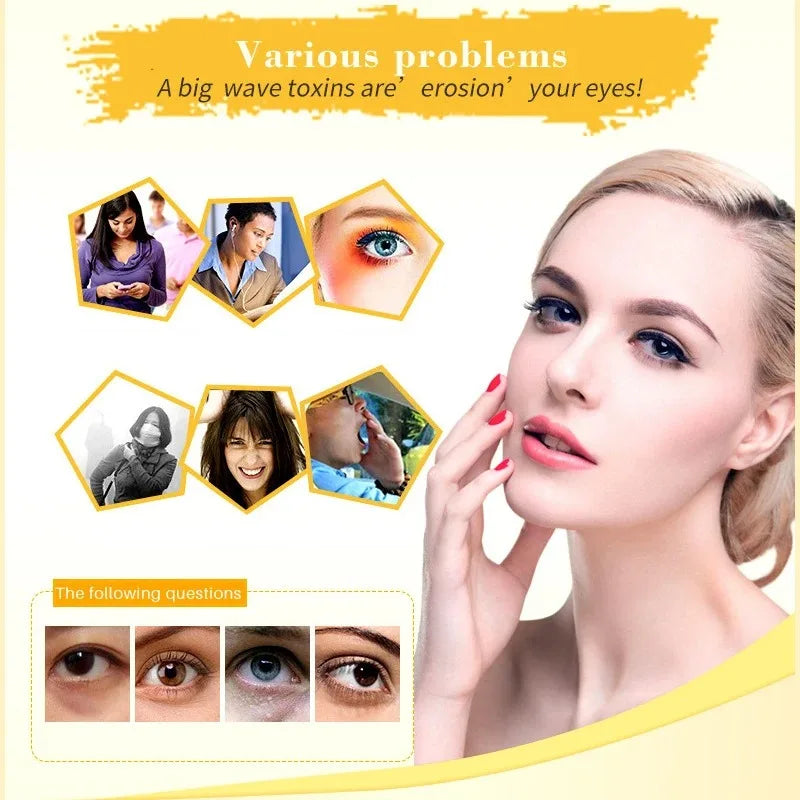 SADOER Collagen Eye Masks 10 Pairs – Hydrating & Firming