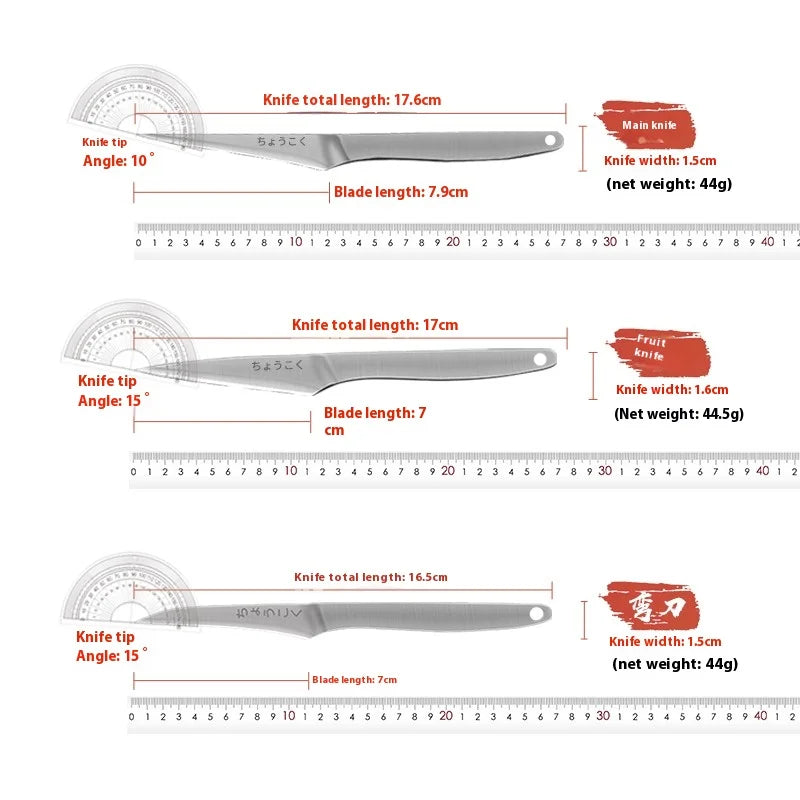 PLYS Professional Stainless Steel Carving Knife Set | Kitchen