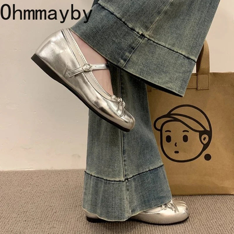 Butterfly-Knot Mary Jane Pumps – Women's Heels Sizes 5.5–10.5