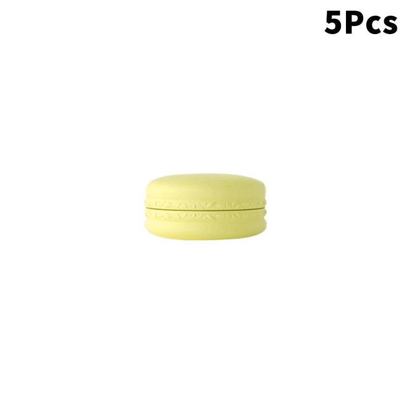 5-Pack 10g Macaron Cream Jars | Travel Cosmetic Containers