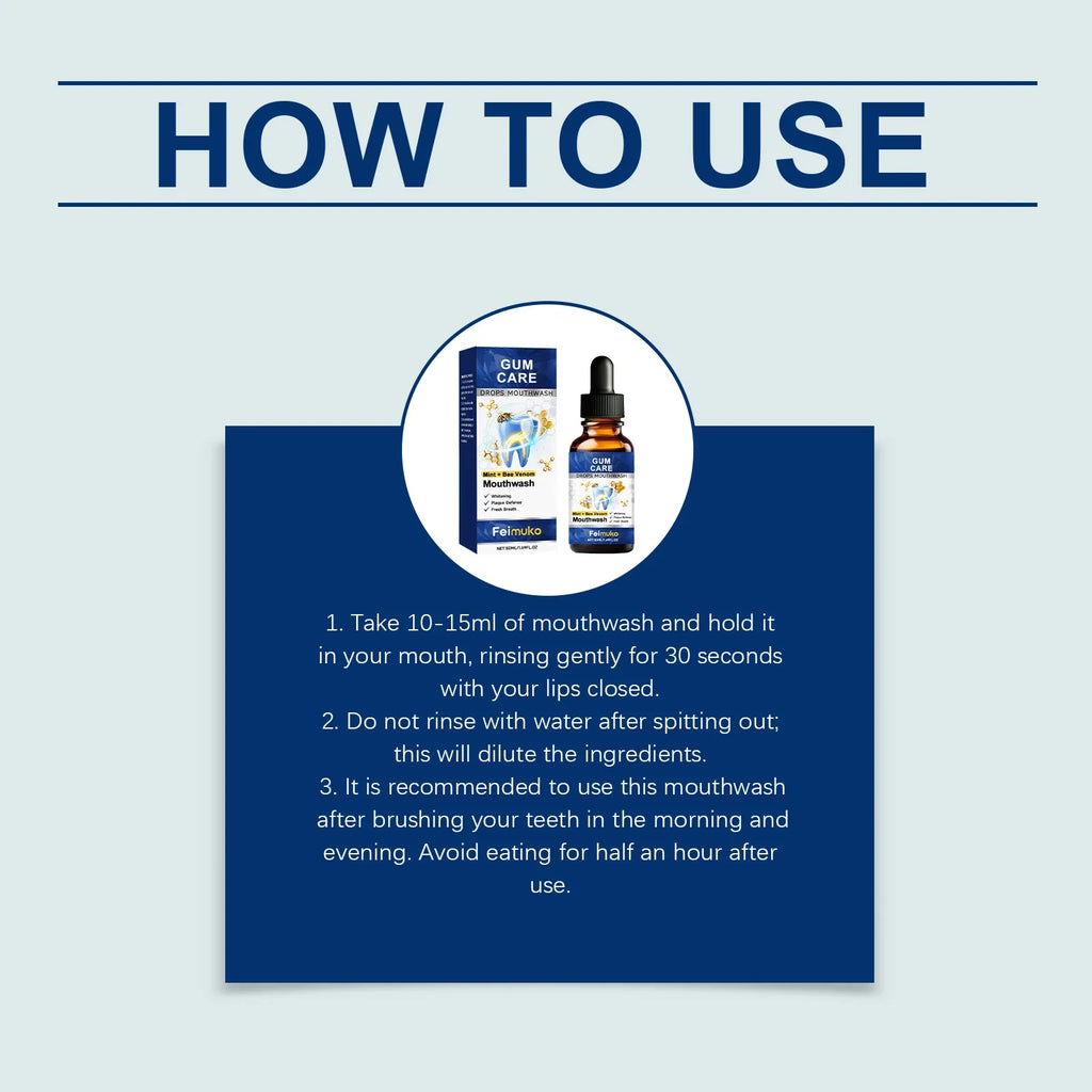 Gum Repair Drops Concentrated Mouthwash – Oral Care 50ml