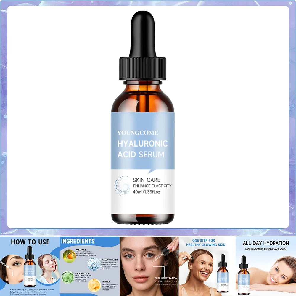 YOUNGCOME Hyaluronic Acid Face Serum – Hydrating & Firming