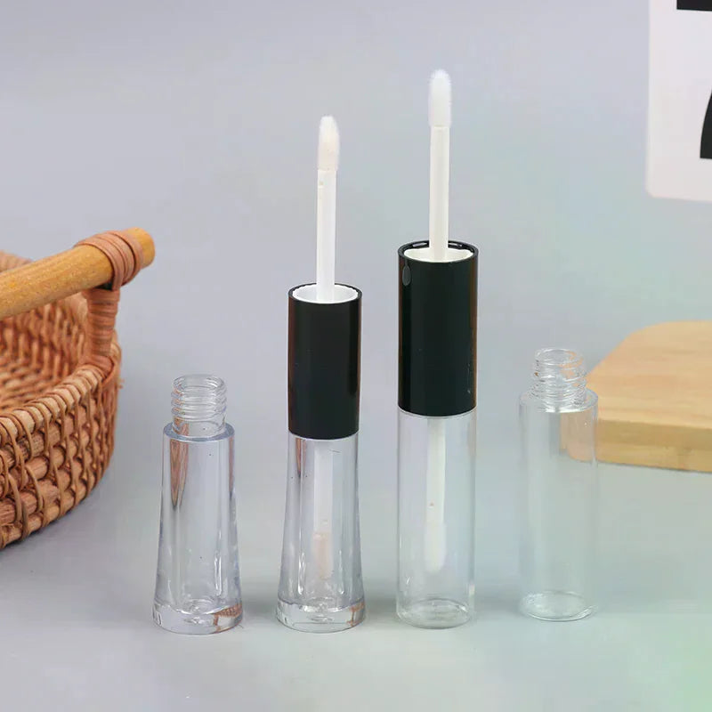 Double-Ended Refillable Clear Lip Gloss Tube | DIY Makeup