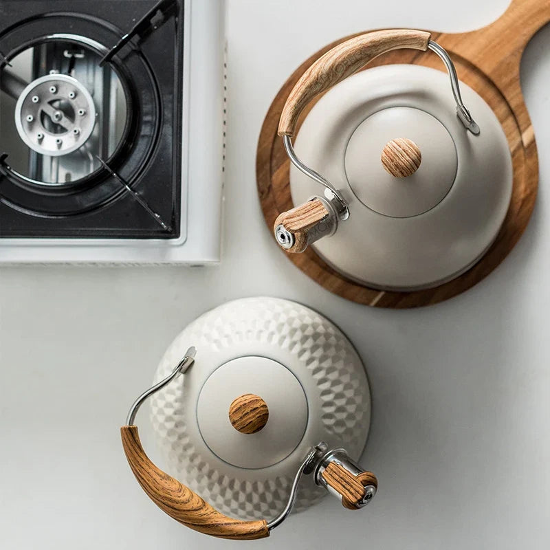 KEMORELA 2.5L Stainless Steel Whistle Kettle – All Stovetops