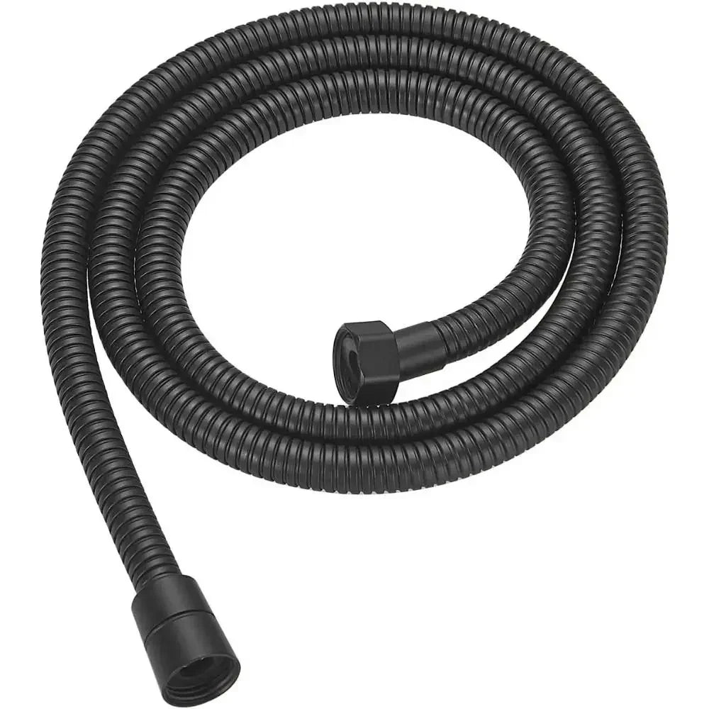Black Stainless Steel Shower Hose 1.5m & 2m | Flexible, Kink-Free