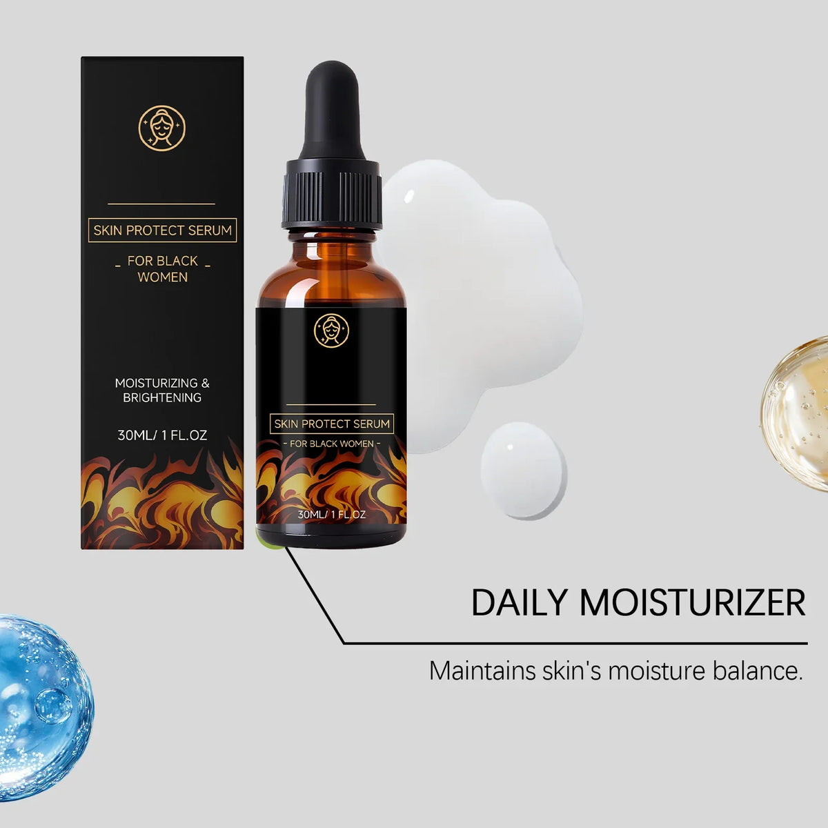 Hydrating Brightening Firming Face Serum – Even Skin Tone 30ml