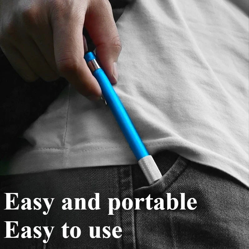 Portable Diamond Pen Fishing Hook & Knife Sharpener
