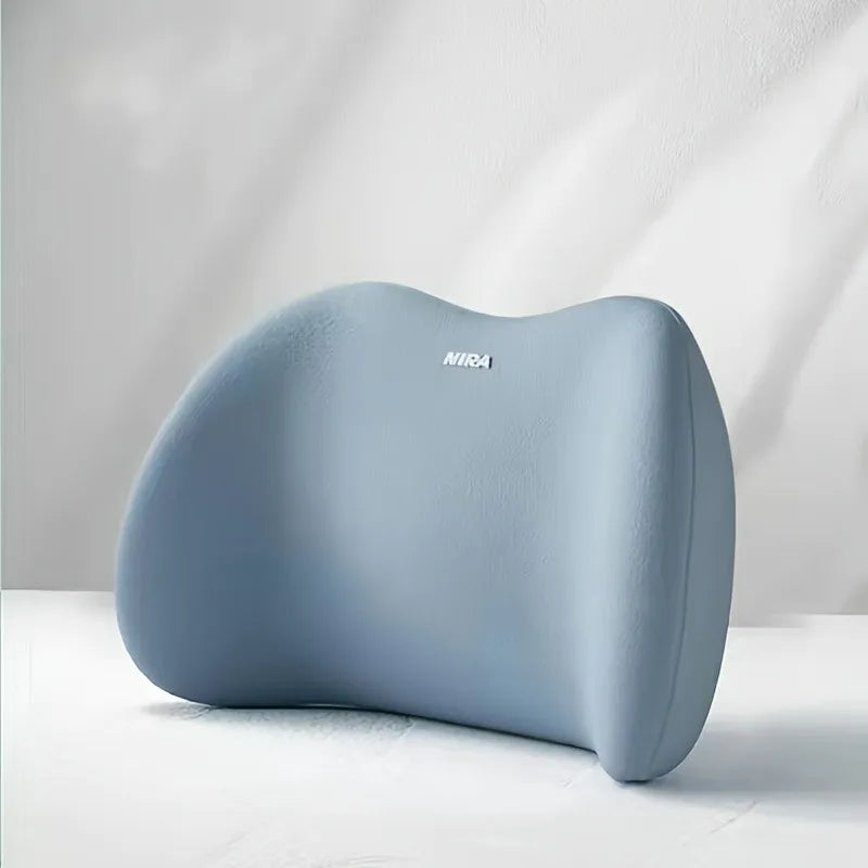 Ergonomic Memory Foam Lumbar Pillow Office Bed Sleepers Comfortable