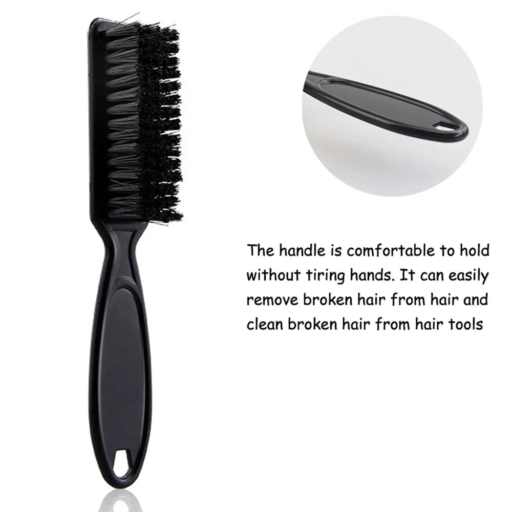Soft Bristle Barber Cleaning Brush for Clippers & Blades
