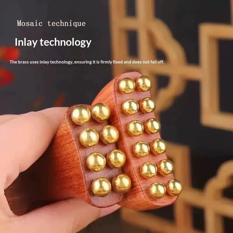 Brass Gold Bead Facial Dredge Tool Nasolabial Folds Apple Muscle