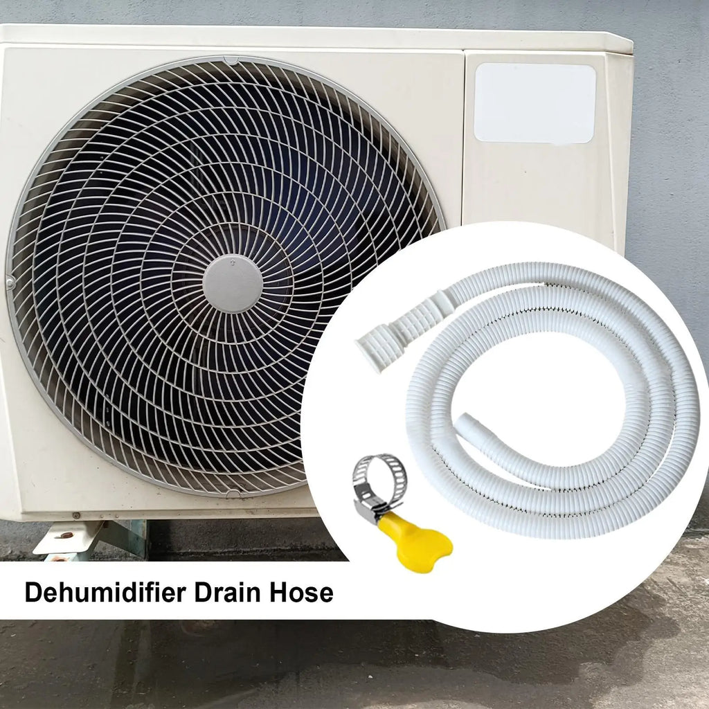 Flexible AC Drain Hose with Clamp – Leak-Proof 2–5M Pipe