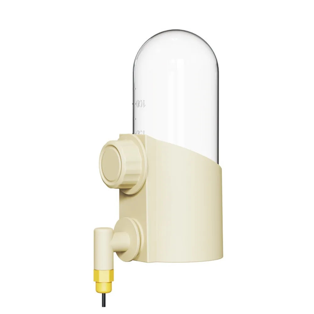 250ml Hangable Bird Water Bottle – Splash-Proof Parrot Feeder