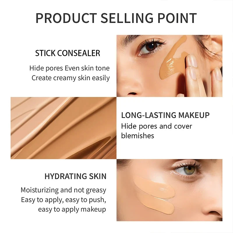 O'CHEAL Temperature Changing Foundation Stick Facial Coverage