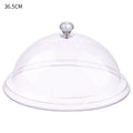 Round Plastic Cake Dome Cover – Dust-Proof Food Display Lid