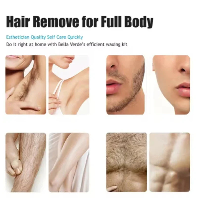 Paper Hair Removal Wax Nose Full Body Bean Therapy Cream Bag Hard