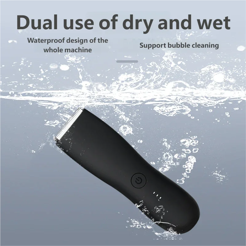Men's Body & Groin Trimmer | IPX6 Foil Blades Rechargeable