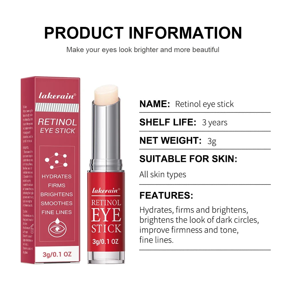 Retinol Eye Cream Stick – Brightening, Firming & Anti-Aging