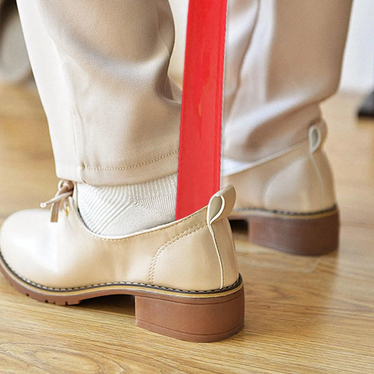 Long Handle Shoe Horn 16.7" ABS – Men, Women & Kids