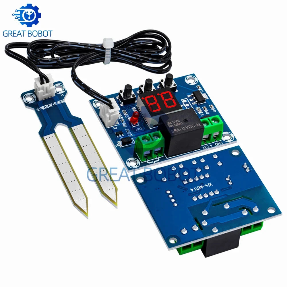 XH-M214 Soil Humidity Controller – Auto Irrigation Module