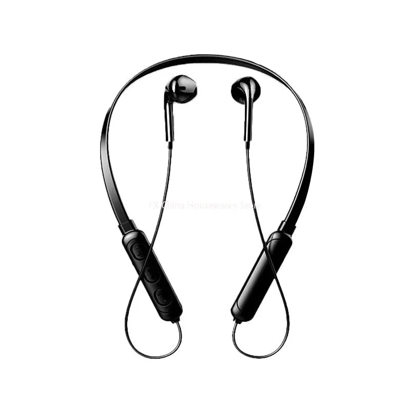 Bluetooth 5.0 Neckband Sports Earphones | 9D Stereo Wireless Headset