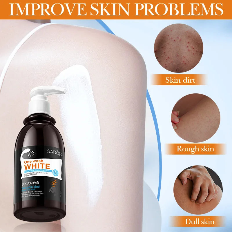 SADOER Volcanic Mud Brightening Body Wash 260ml