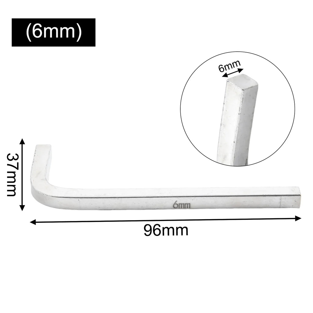 L-shape Square Head Wrench Key 4 Point Screwdriver Security Self