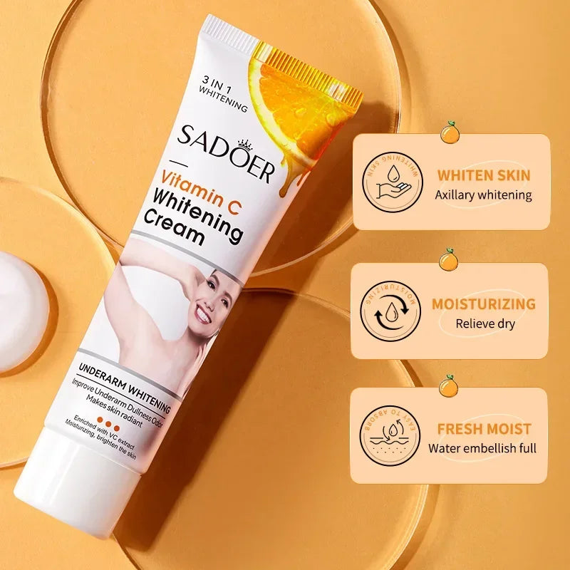 Brightening Body Cream Underarm Knee Buttocks Private Bleach Remove