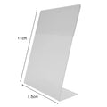 Transparent Acrylic Display Stand – Photos, Cards & Tickets