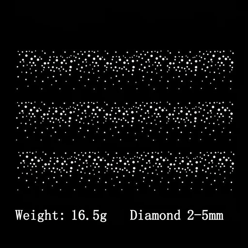 Rhinestone Transfer Patch Shiny Heat Sparkle Iron-on Moderate Decal