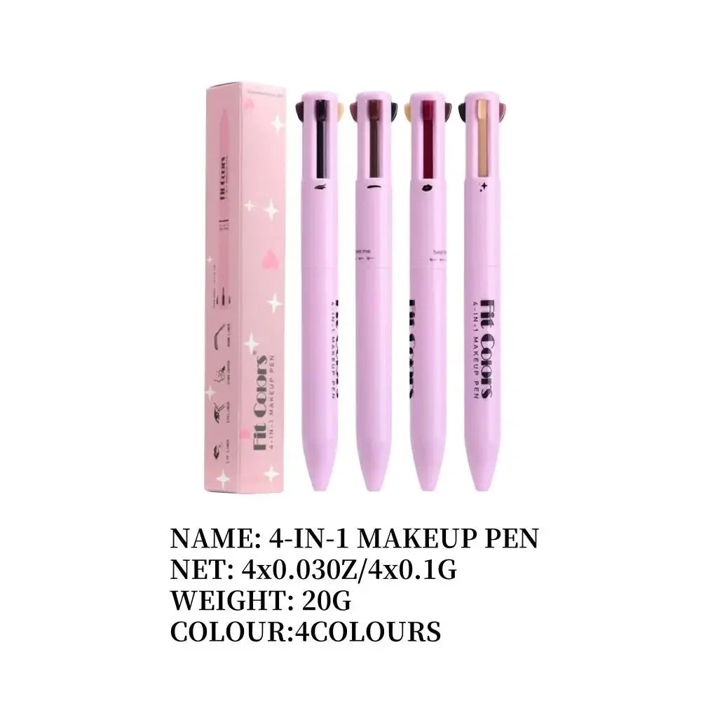Fit Colors 4-in-1 Makeup Pencil – Eyeliner, Brow, Lip & Highlight