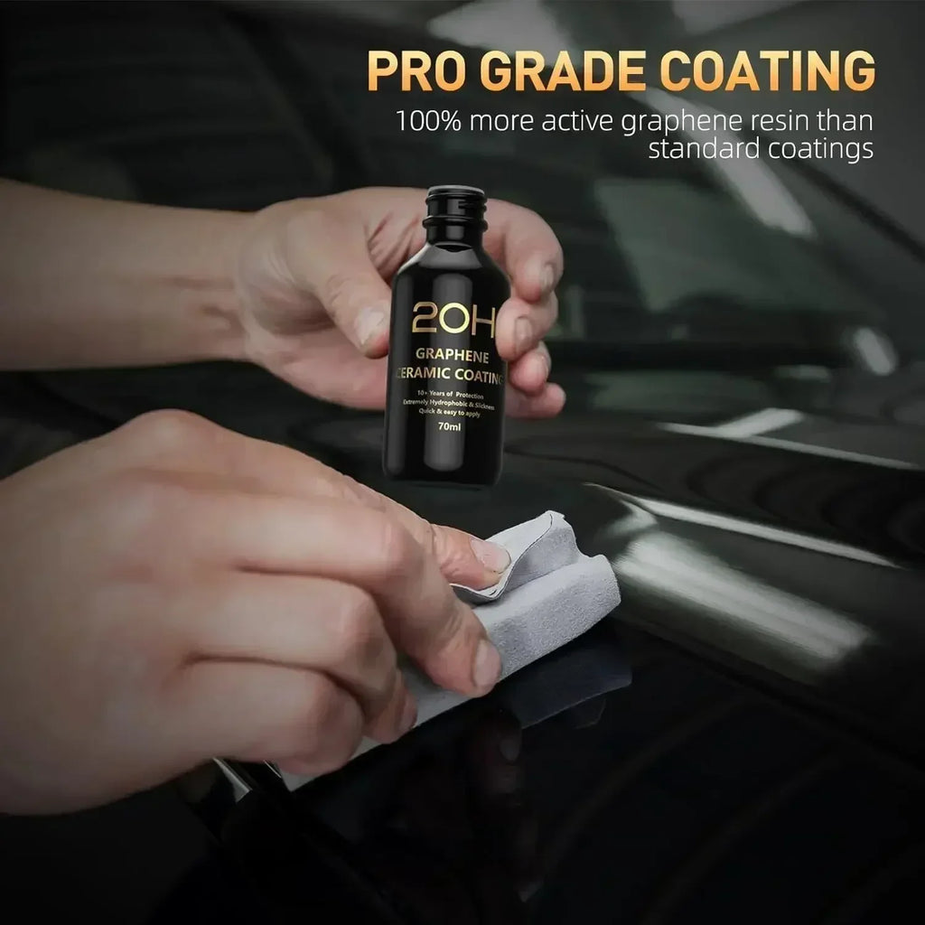 Graphene Ceramic Coating 20H Self Healing UV Track Technology Car