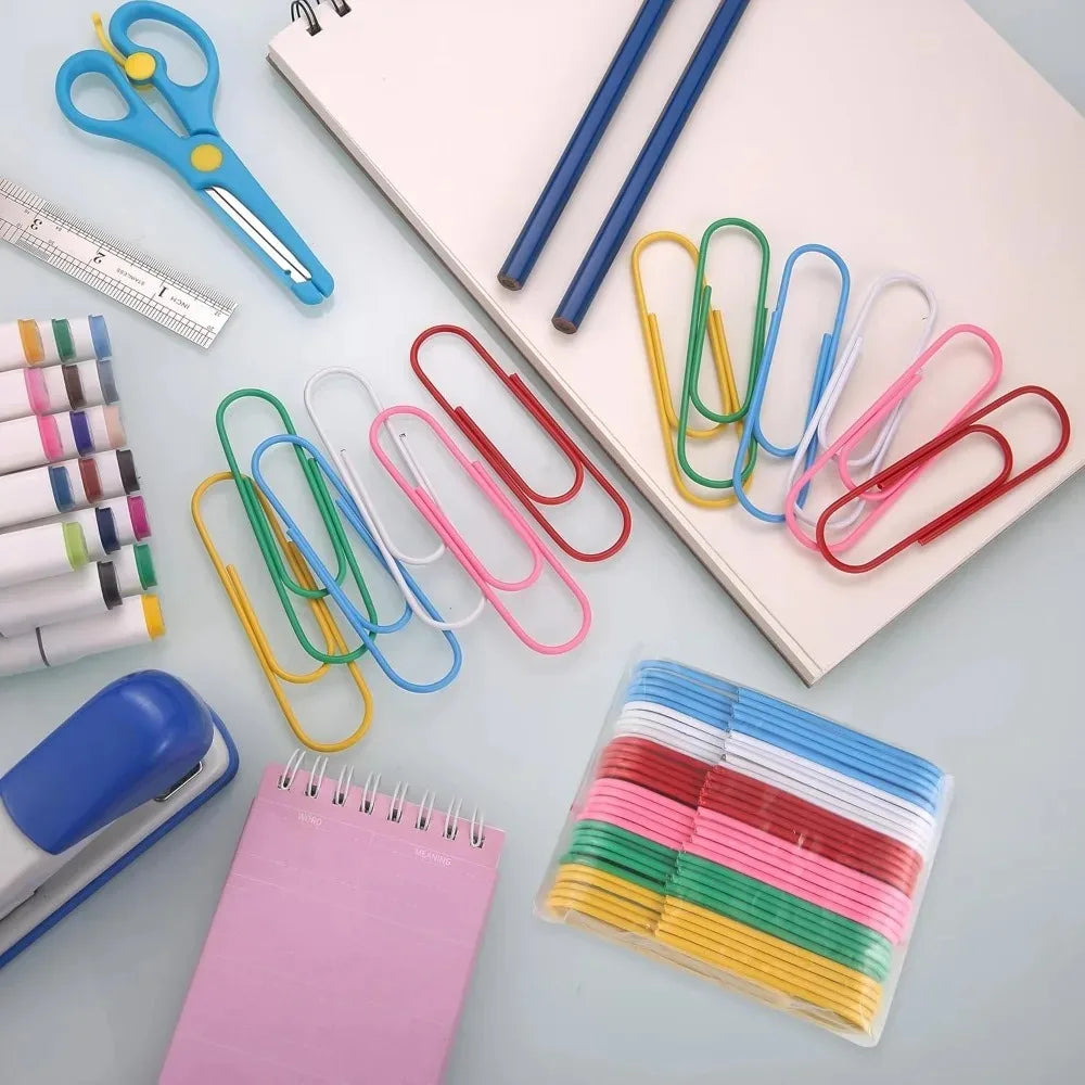 Jumbo Paper Clips Large 12 24-Pack Paperclips Paperwork Ideal Home