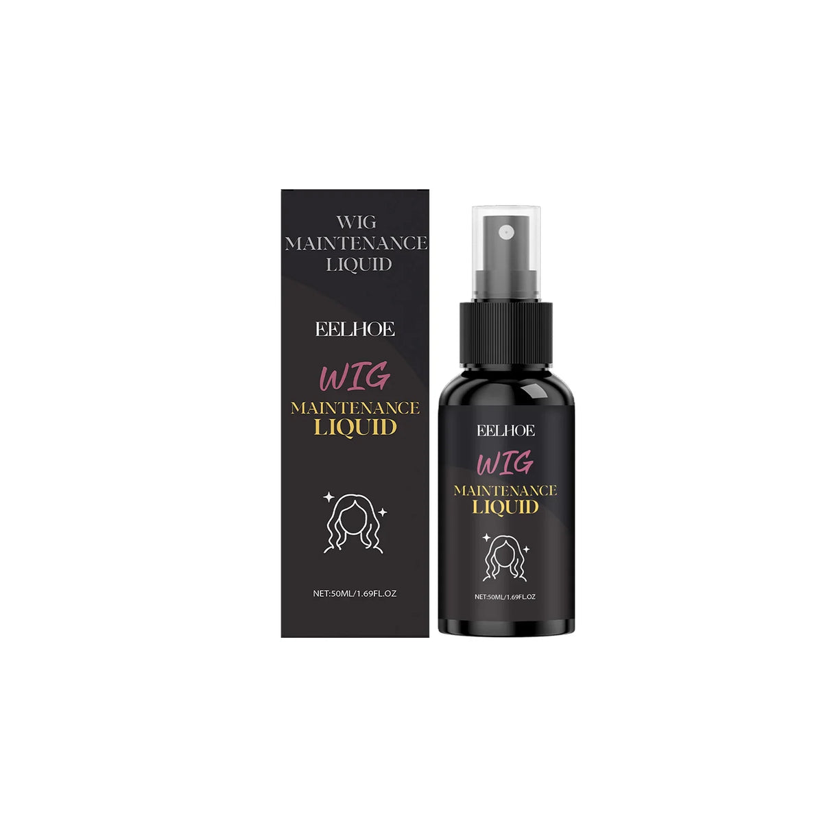 Eelhoe Coconut Wig Spray – Volume, Frizz Control & Softness