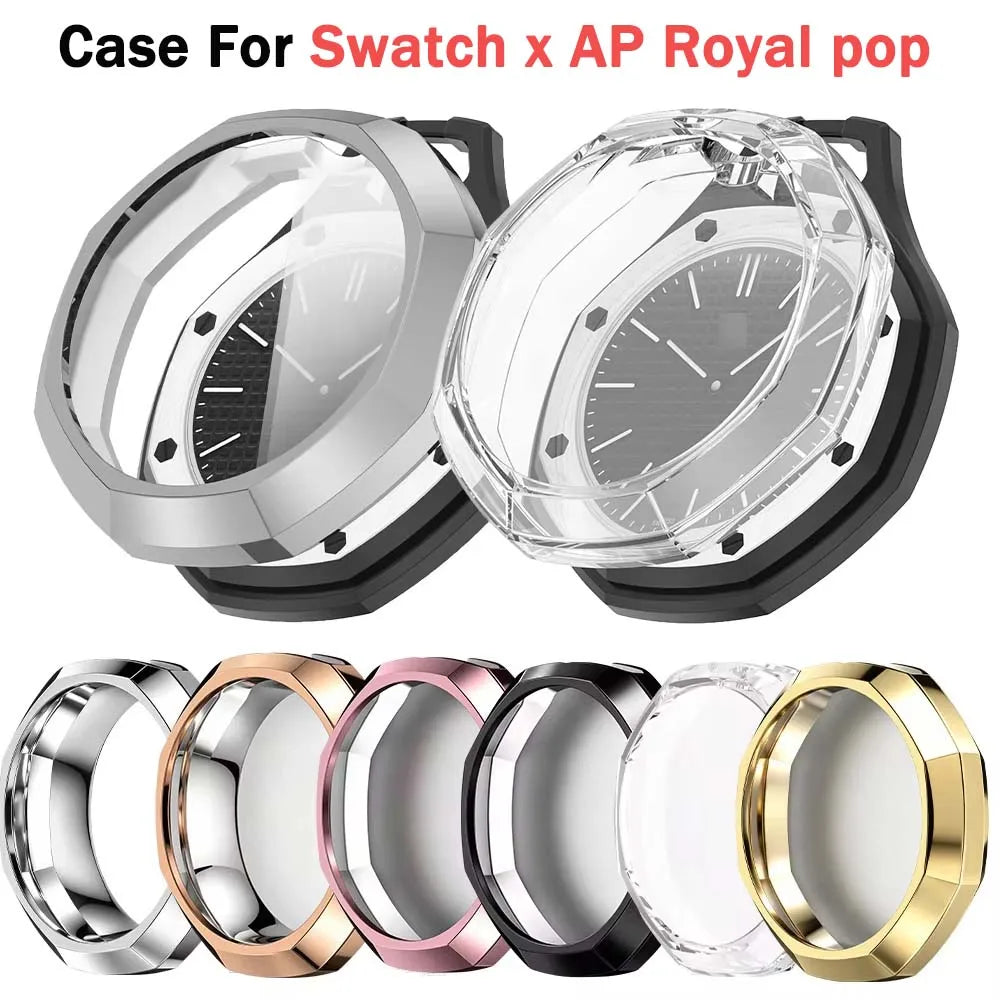 Soft TPU Case for Swatch x AP Royal Oak Pocket Watch