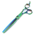 7" JP440C Steel Hair Thinning Scissors | Barber Shears