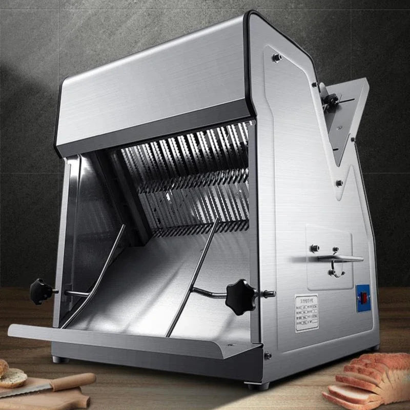 Commercial Electric Bread Slicer | Stainless Steel | 31 Slices