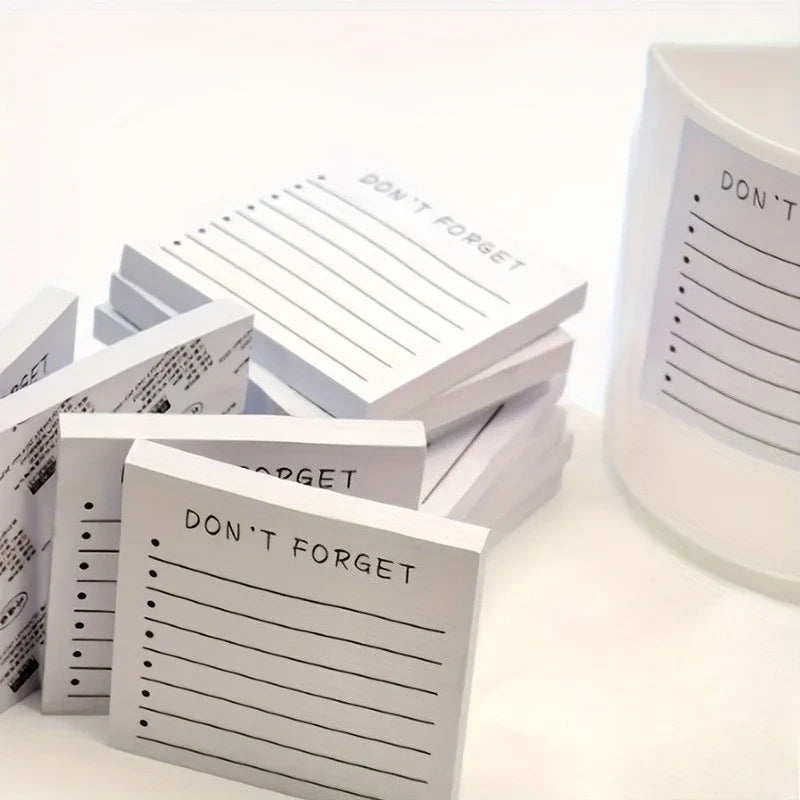 80-Sheet Self-Adhesive Sticky Notes – Memo Pads Home & Office