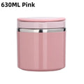 630 Insulated Food Jar Stainless Steel Thermos Lunch Box Heat Keeping