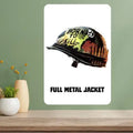 Full Metal Jacket Classic Movie Poster Aluminum Wall Sign