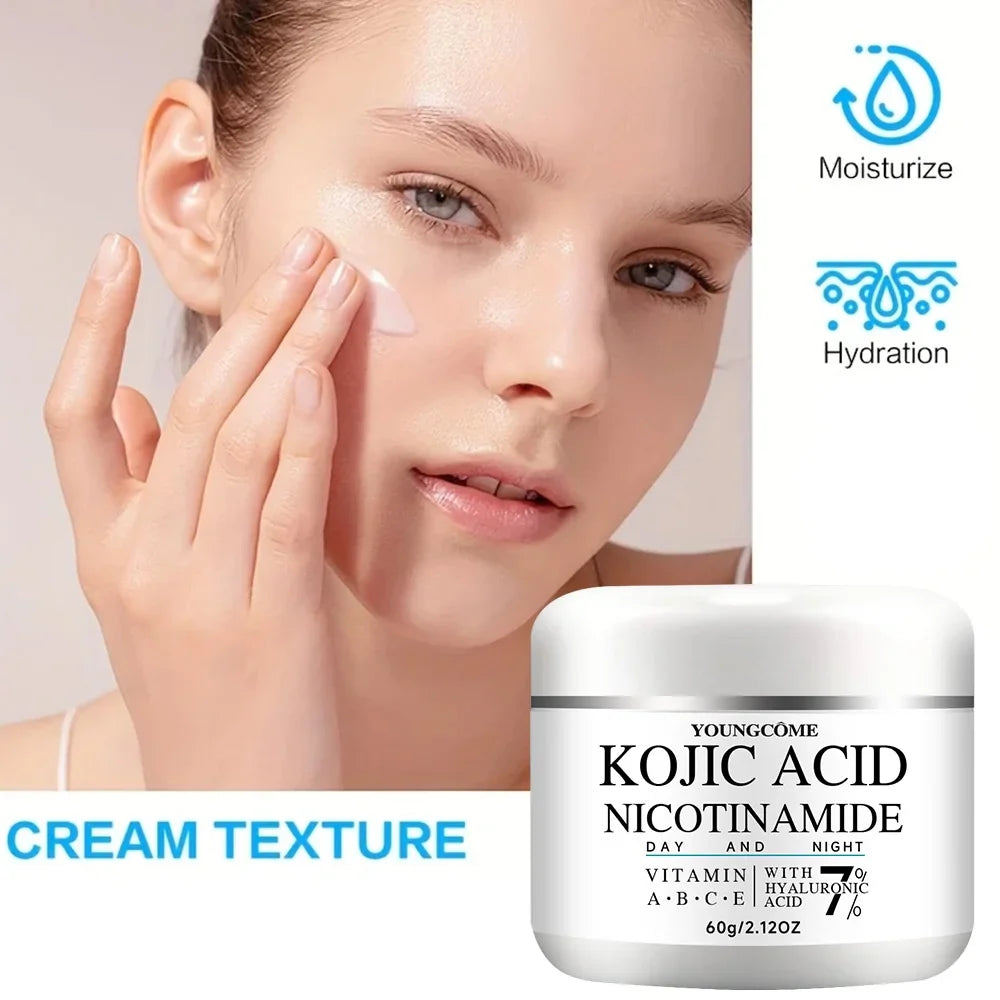 Kojic Acid & Collagen Face Cream – Brightening & Firming